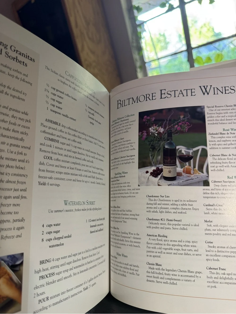 Bounty of Biltmore Cookbook - Collectors Edition Asheville North Carolina 2000